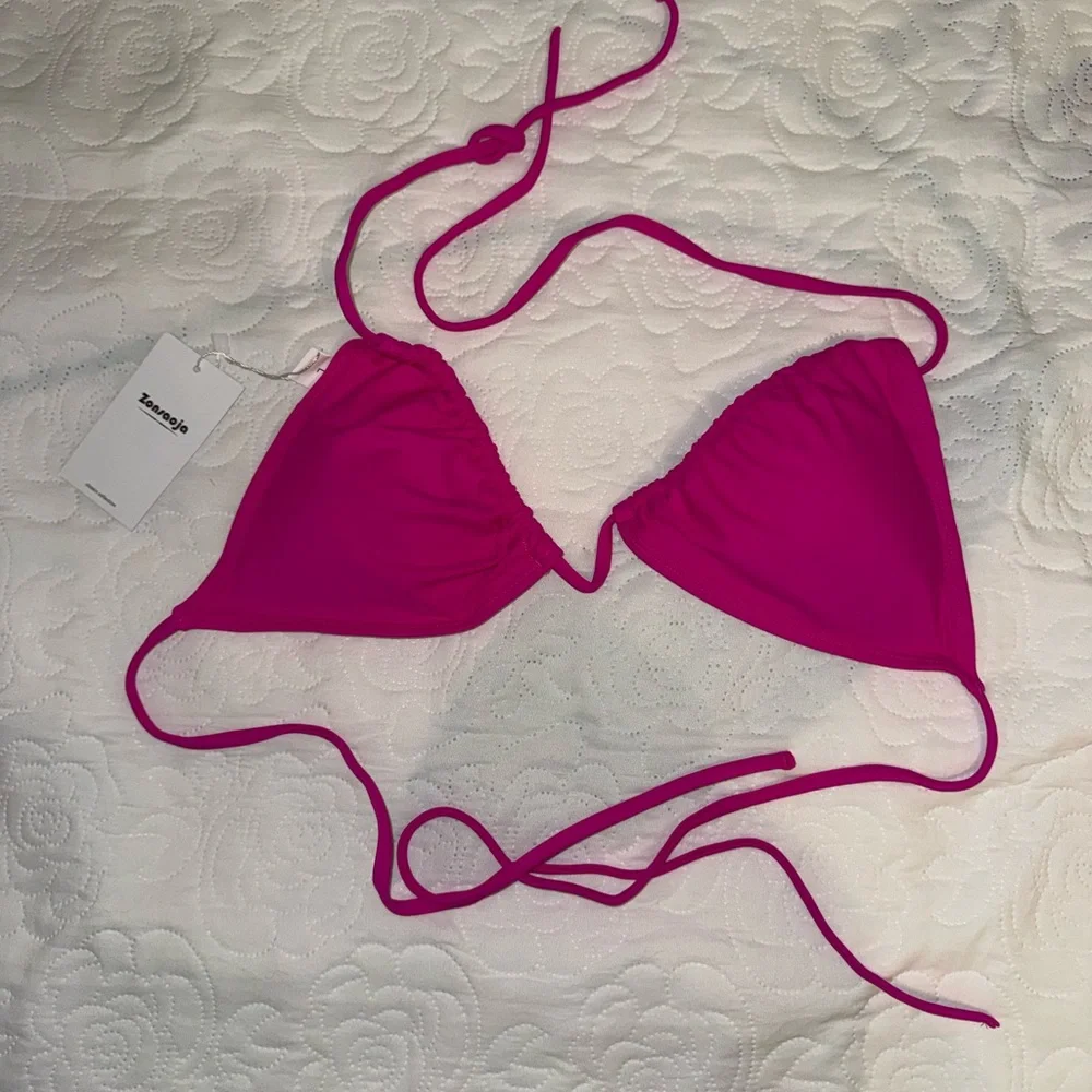 Women’s Pink Triangle Bikini Set - Size Large - Picture 8 of 8